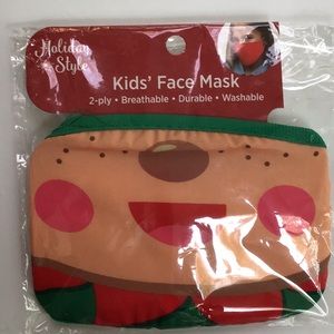 Child Funny Reindeer Face‎ Mask NWT